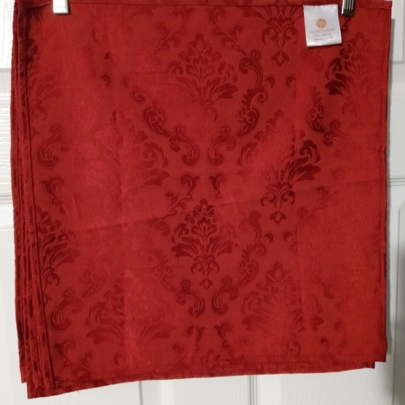 🏤🍅 6 HUNTINGTON RED NAPKINS 🍉🚂 - Picture 6 of 11